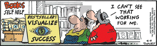 Frank and Ernest - Wednesday April 9, 2008 Comic Strip