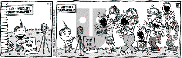 Lio on Tuesday March 8, 2011 Comic Strip