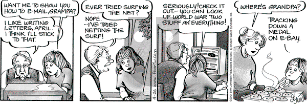 For Better or For Worse on Tuesday May 1, 2001 Comic Strip