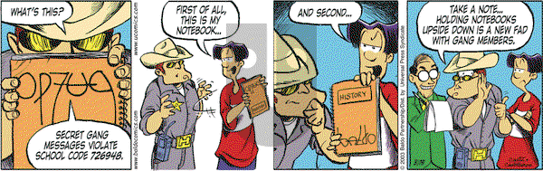Baldo on Wednesday March 19, 2003 Comic Strip