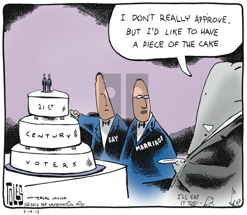 Tom Toles on Tuesday March 19, 2013 Comic Strip
