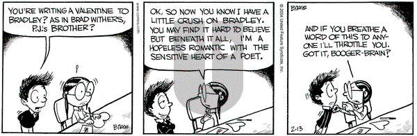 Grand Avenue on Friday February 13, 2004 Comic Strip