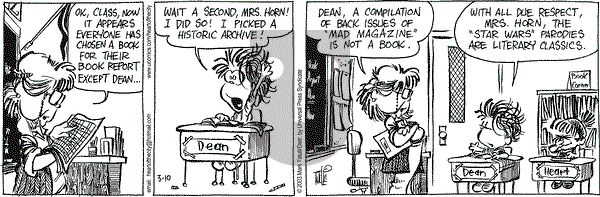 Heart of the City on Monday March 10, 2003 Comic Strip
