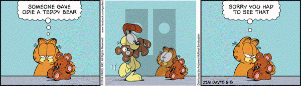 Garfield on Tuesday May 8, 2018 Comic Strip