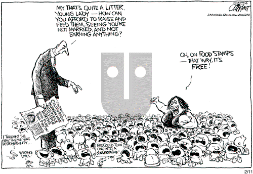 Pat Oliphant on Wednesday February 11, 2009 Comic Strip