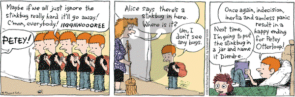 Cul de Sac on Friday May 4, 2012 Comic Strip