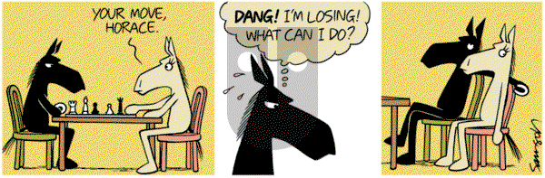 Dark Side of the Horse on Wednesday October 4, 2017 Comic Strip