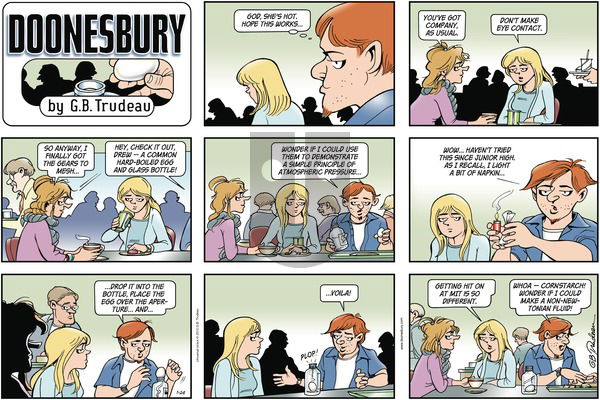 Doonesbury on Sunday January 24, 2010 Comic Strip