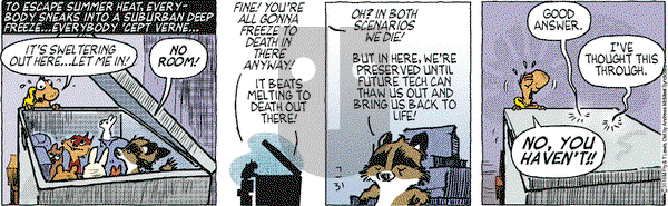 Over the Hedge on Tuesday July 31, 2018 Comic Strip