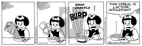 Nancy on Saturday January 4, 1997 Comic Strip
