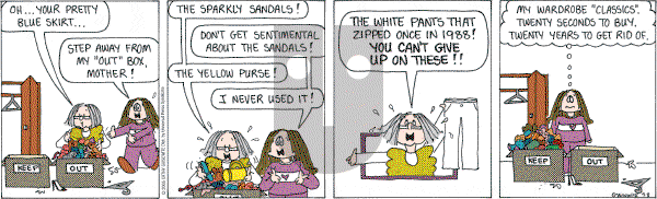 Cathy Classics - Thursday September 8, 2005 Comic Strip