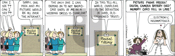 Cathy Classics - Tuesday May 18, 2004 Comic Strip