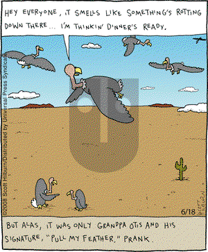 The Argyle Sweater on Wednesday June 18, 2008 Comic Strip