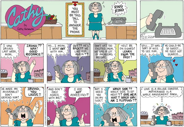 Cathy Classics on Sunday October 2, 2011 Comic Strip