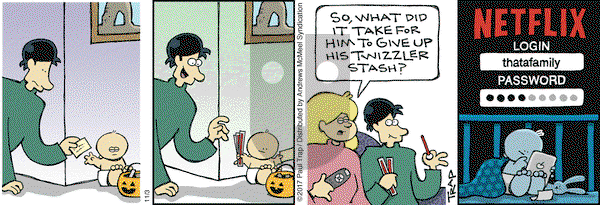 Thatababy on Friday November 3, 2017 Comic Strip