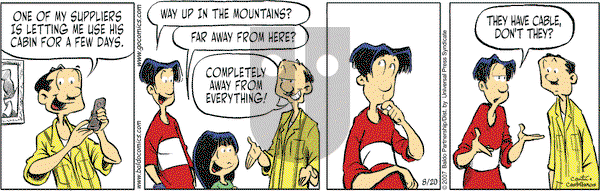 Baldo on Monday August 20, 2007 Comic Strip