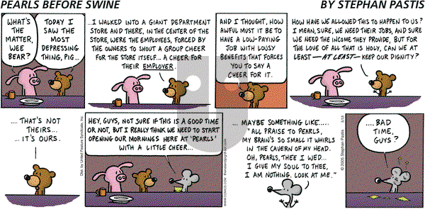 Pearls Before Swine on Sunday March 13, 2005 Comic Strip