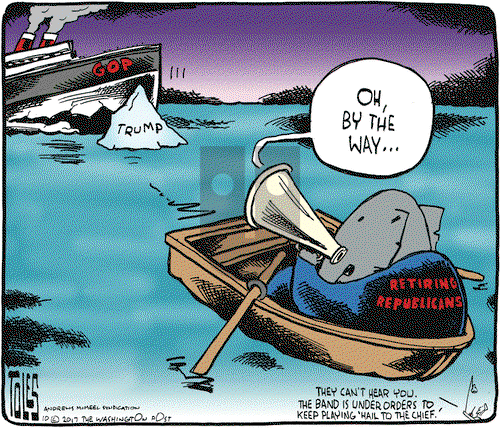 Tom Toles on Thursday October 26, 2017 Comic Strip