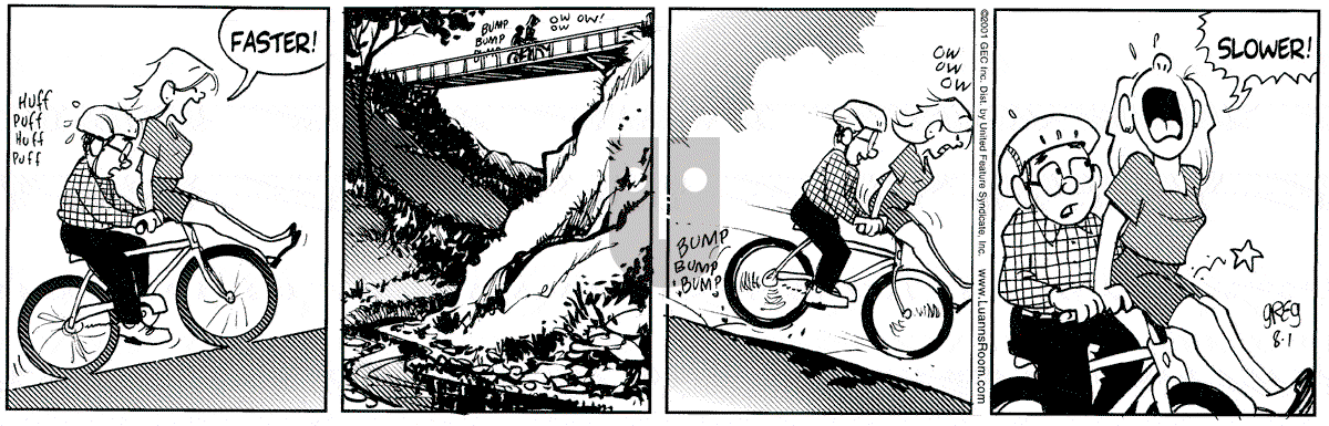 Luann - Wednesday August 1, 2001 Comic Strip