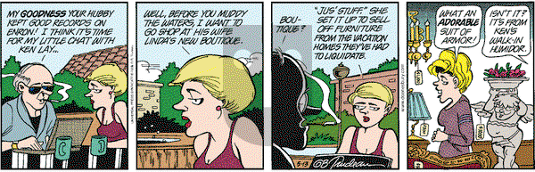 Doonesbury on Monday May 13, 2002 Comic Strip