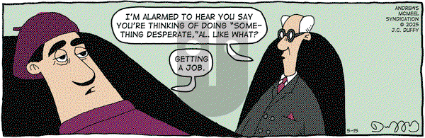 The Fusco Brothers on Thursday May 15, 2025 Comic Strip