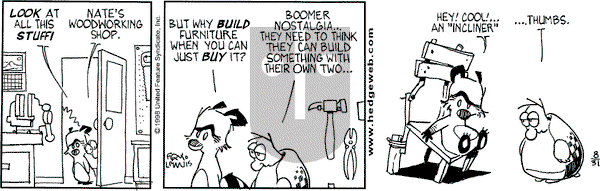 Over the Hedge - Monday August 31, 1998 Comic Strip