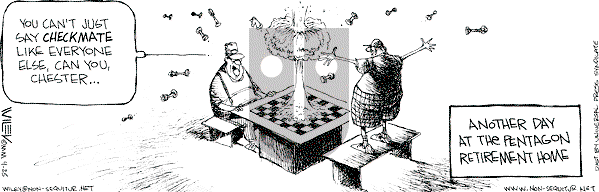 Non Sequitur on Tuesday April 25, 2000 Comic Strip