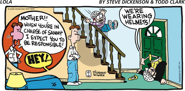 Lola on Sunday June 4, 2006 Comic Strip