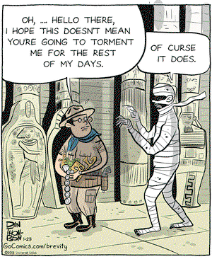 Brevity on Wednesday January 23, 2013 Comic Strip