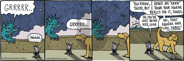 Overboard on Wednesday November 12, 2014 Comic Strip