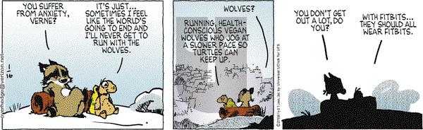 Over the Hedge on Saturday January 16, 2016 Comic Strip