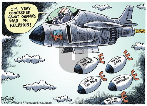 Rob Rogers - Sunday February 19, 2012 Comic Strip