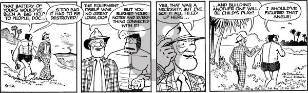 Alley Oop on Saturday September 12, 1970 Comic Strip
