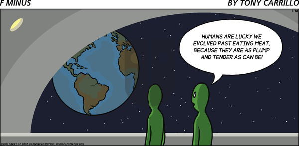 F Minus - Sunday July 18, 2021 Comic Strip