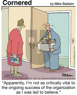 Cornered on Monday October 12, 2020 Comic Strip