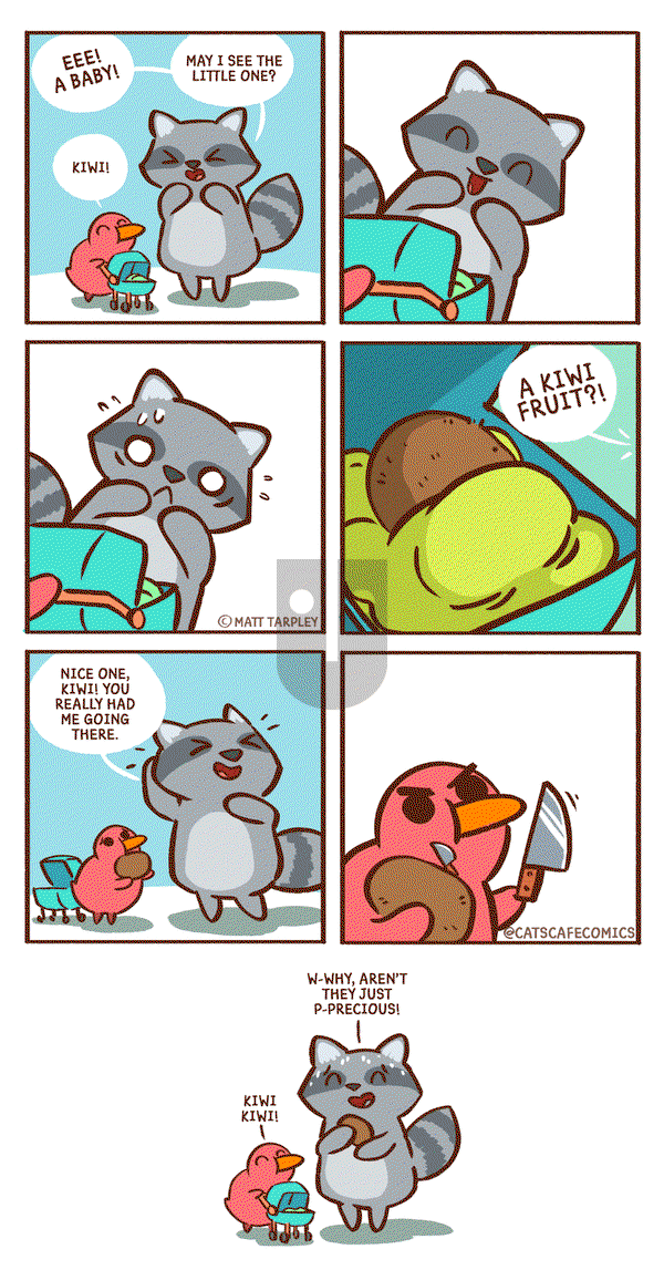 Cat's Cafe on Wednesday August 4, 2021 Comic Strip