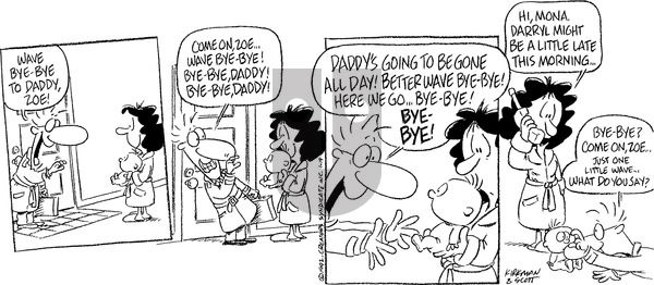 Baby Blues on Sunday January 19, 1992 Comic Strip