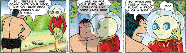 Alley Oop on Wednesday December 7, 2016 Comic Strip
