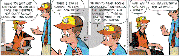Lucky Cow on Friday August 1, 2003 Comic Strip