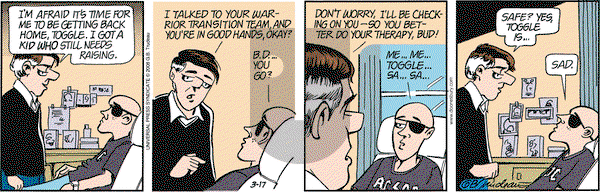 Doonesbury on Monday March 17, 2008 Comic Strip