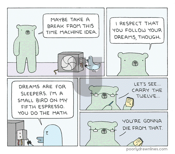 Poorly Drawn Lines on Wednesday May 10, 2017 Comic Strip