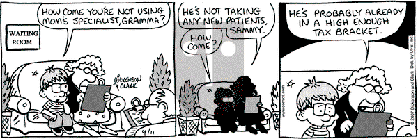 Lola on Wednesday April 11, 2007 Comic Strip
