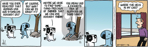 Pooch Cafe on Monday January 16, 2017 Comic Strip