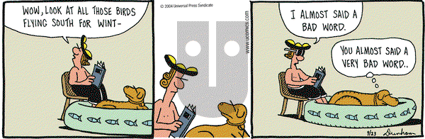 Overboard on Thursday September 23, 2004 Comic Strip