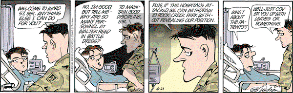 Doonesbury on Thursday June 24, 2004 Comic Strip