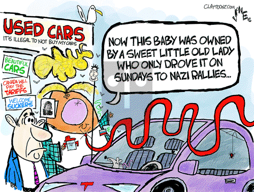 Clay Jones on Saturday March 15, 2025 Comic Strip