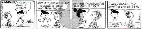Peanuts on Friday May 17, 1963 Comic Strip