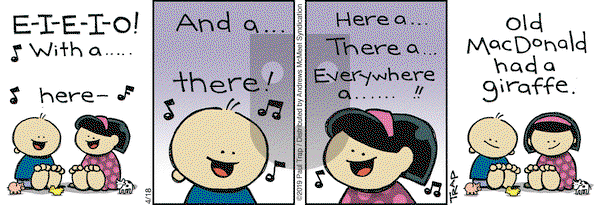 Thatababy on Friday April 18, 2025 Comic Strip