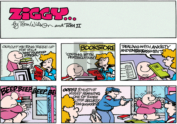 Ziggy - Sunday June 15, 2008 Comic Strip