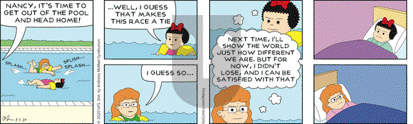 Nancy on Tuesday August 11, 2020 Comic Strip